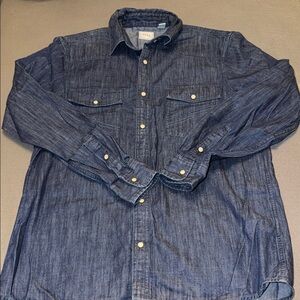 ROWM Denim Button-Up Shirt